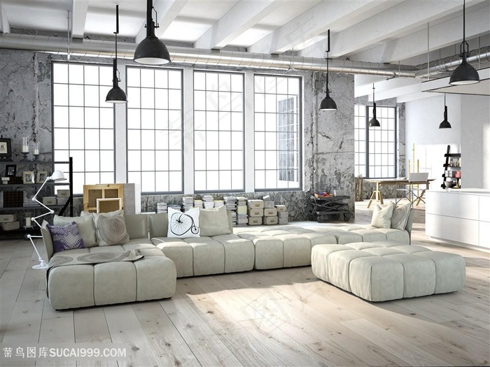 客厅沙发高清图片