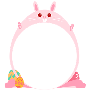 龙猫兔子卡通元素