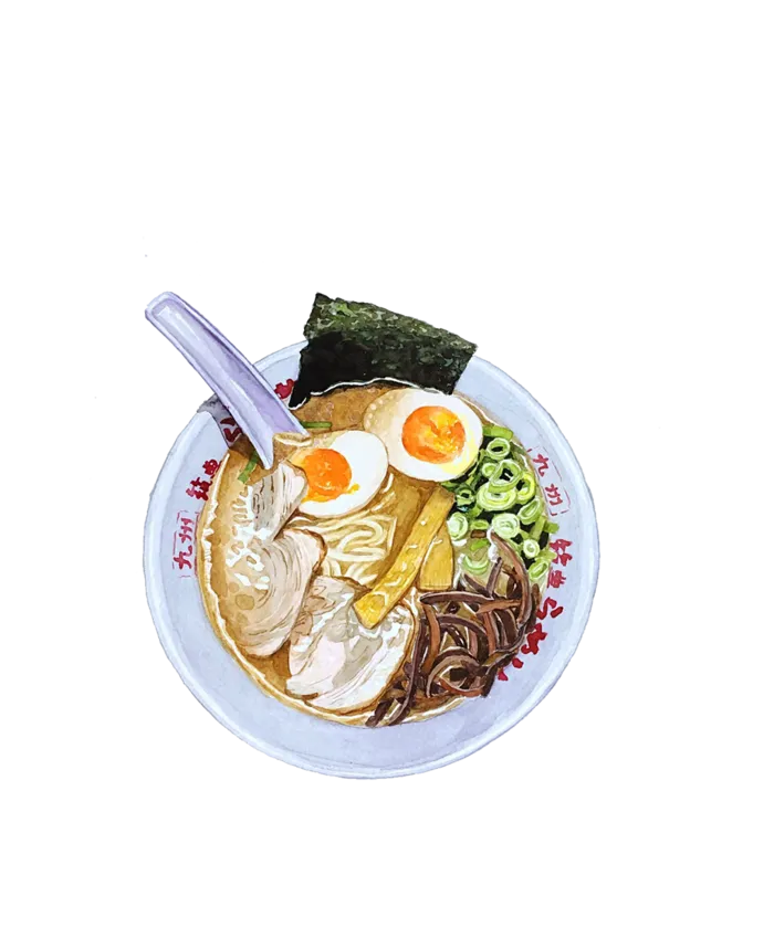 鸡蛋面卡通
