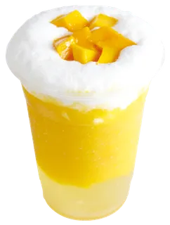 奶茶照片拍摄果汁芒果金捞