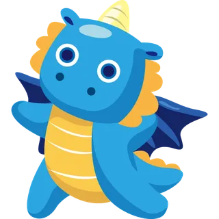 卡通恐龙生日宝宝宴派对素材恐龙派对免扣素材