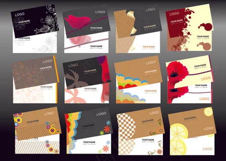 名片素材 大气名片模板 简约名片 高端名片 公司名片 名片 