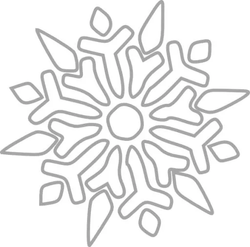 雪花 PNG免抠(600x595)