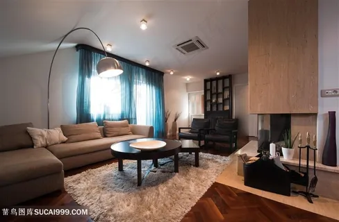 时尚客厅装修效果高清图