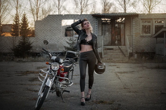 朋克风模特*写真