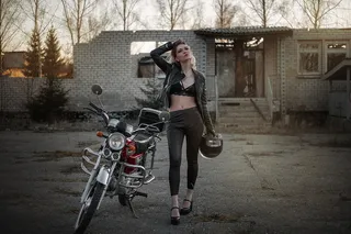 朋克风模特*写真