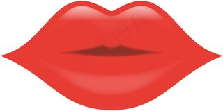 红唇卡通图片