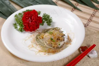 蒜茸粉丝蒸带子