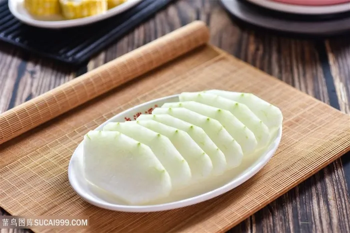 冬瓜田园时素美食素材