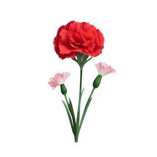 母亲节康乃馨花免抠