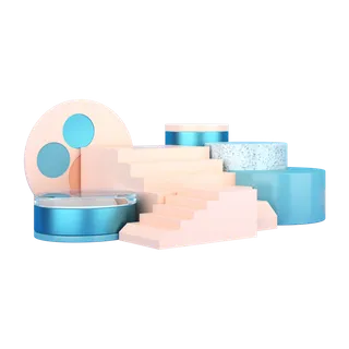 展台素材免扣产品展示台PNG