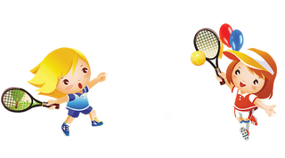 打网球卡通