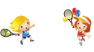 打网球卡通