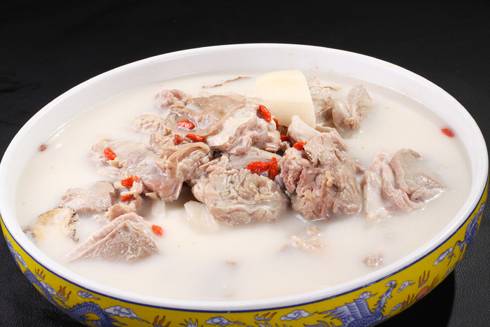 山药炖羊排 (1)