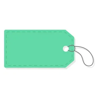 价格标签 PNG免抠