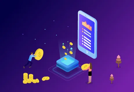 商务2.5D未来科技商务素材