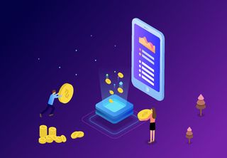 商务2.5D未来科技商务素材