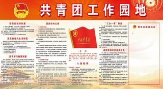 团员展板 党建文化墙