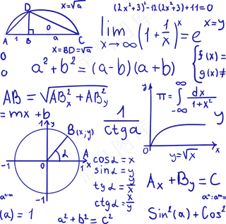 免扣素材数学元素