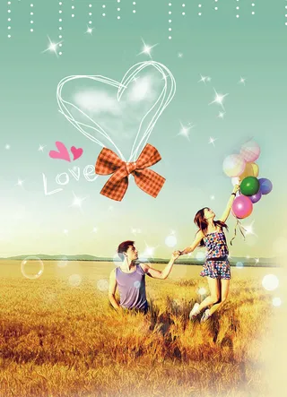 清新非主流爱情图片