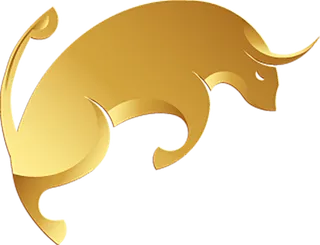 金色牛1传统复古-新年装饰素材-PNG免抠图