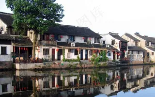 浙江乌镇景色高清素材
