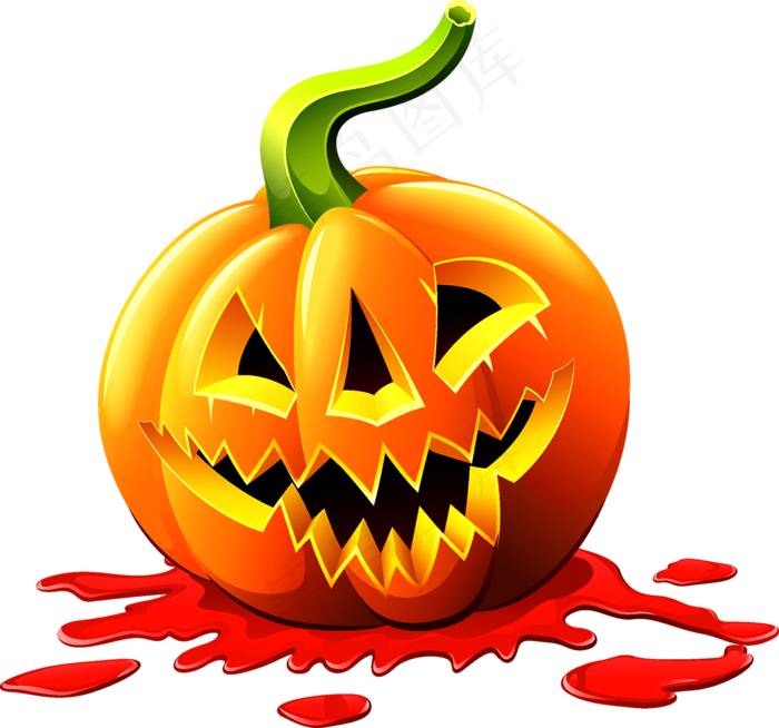万圣节节日卡通素材南瓜