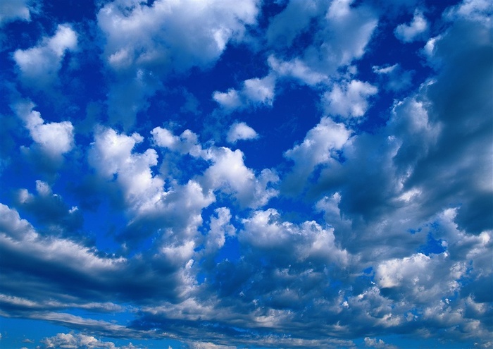 蓝天与白云图片素材