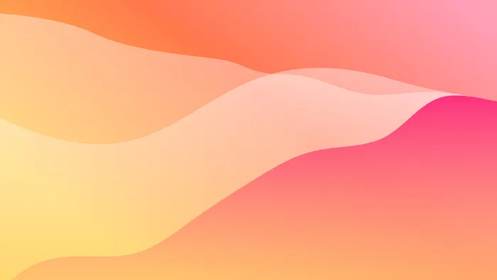 极简剪纸波浪弥散光渐变背景图设计素材