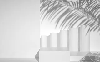 光影场景产品主图背景3D场景图详情页灰色