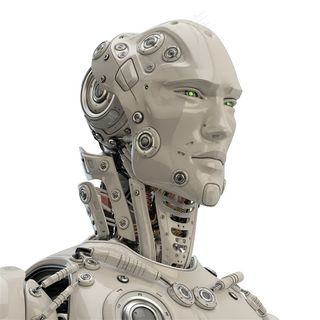 创意未来科技机器人人物