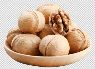 核桃免扣素材