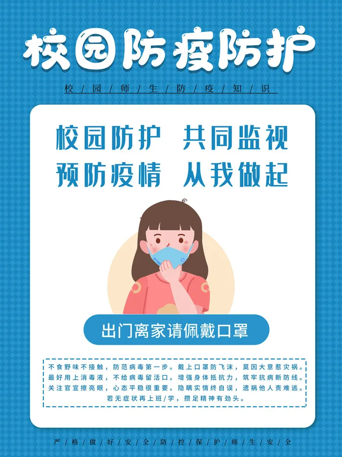 新冠疫情防控商店超市温馨提示进店戴口罩宣psd传海报PS设计素材psd模版下载