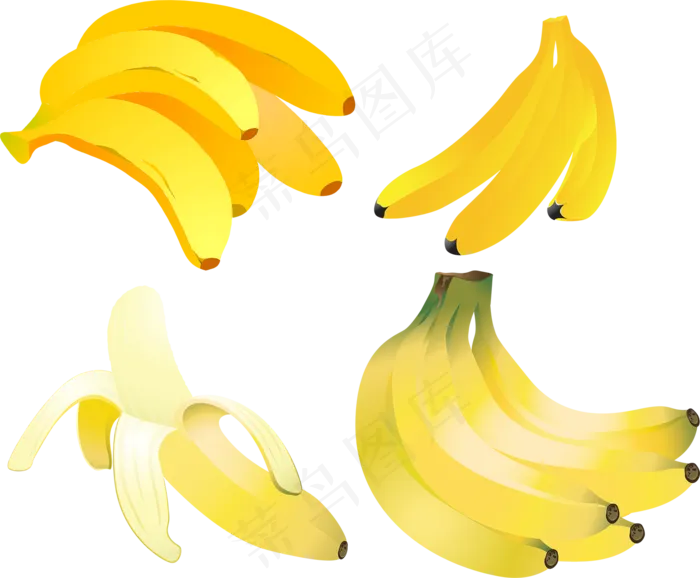 香蕉免抠图片