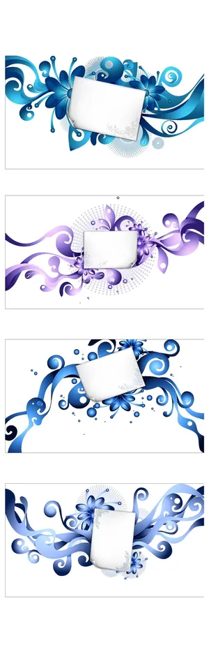 简约风名片海报边框图框素材AI矢量图 (239)