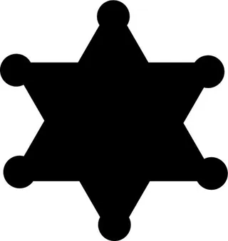 警长徽章 PNG免抠