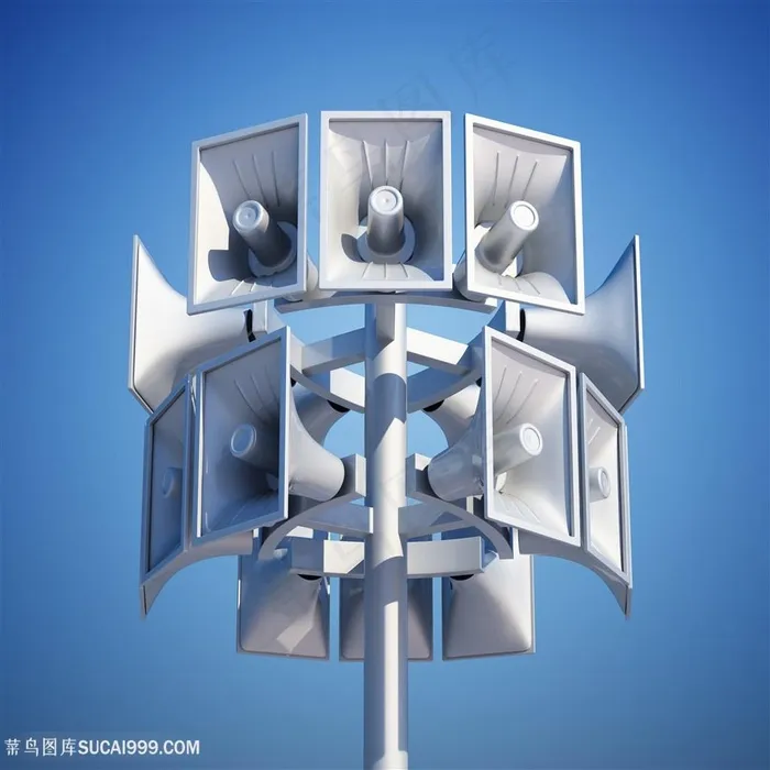 喇叭扩音器高清图片