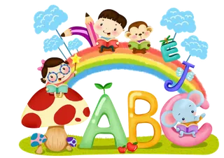 卡通 素材 人物 动画 插图