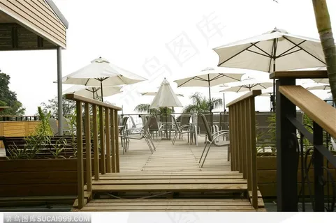 餐饮空间_露天的餐厅
