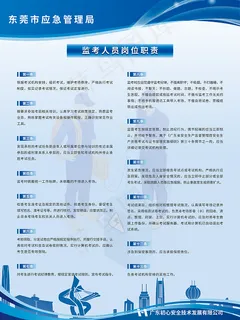 监考人员岗位职责制度牌 监考人员岗位职责制度牌