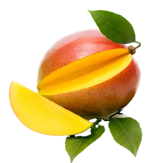 35贵妃芒果 (2)水果超市商品白底图免抠实物摄影png格式图片透明底