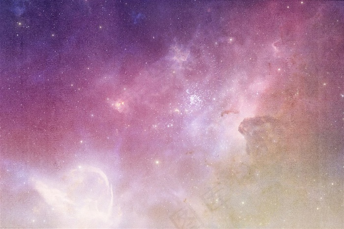 炫彩星空宇宙高清素材