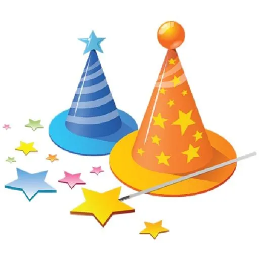 派对生日帽 PNG免抠(600x600)