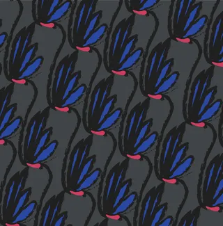 花卉唯美手绘花朵面料纹理手机壳布料面料印花服装矢量图案素材