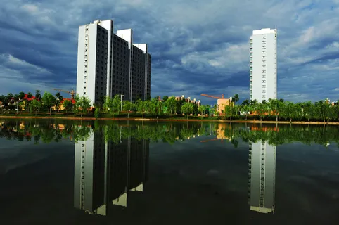 金水湾小区美景图片 金水湾小区美景图片