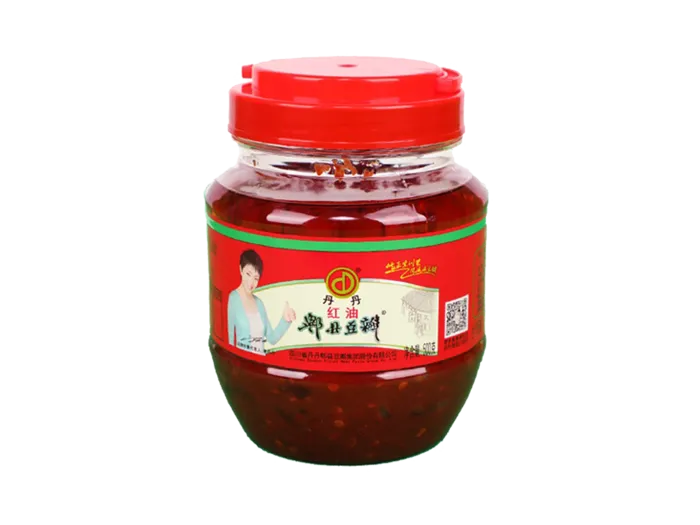 丹丹红油郫县豆瓣酱超市商品白底图免抠实物摄影png格式图片透明底