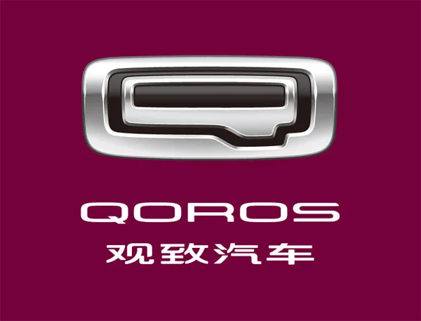 观致汽车标志图标eps,ai矢量模版下载