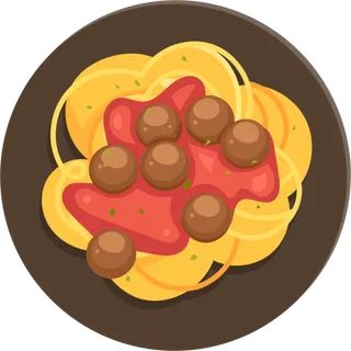 简约风厨房料理卡通素材图片PNG免扣 (42)