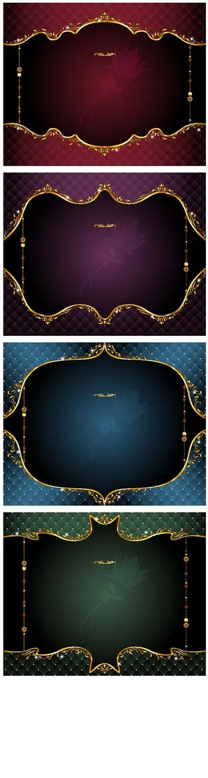 简约风古典名片海报边框图框插画插图素材AI矢量图 (25)