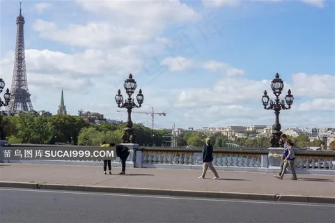 法国巴黎城市旅游风光
